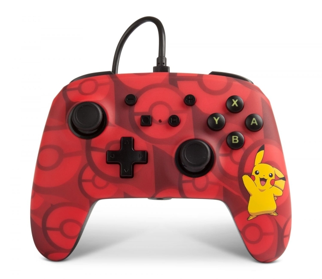 PowerA Nintendo Switch Enh Bedrade Controller - Pikachu Fade