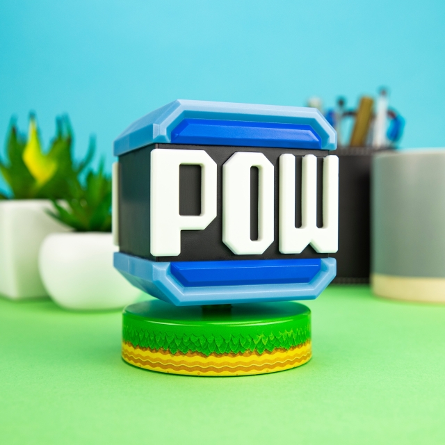 Paladone Super Mario - Pow Block Pictogramverlichting