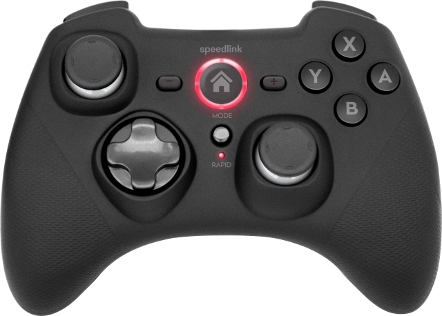Speedlink RAIT Bluetooth-gamepad - voor Nintendo Switch/OLED, rubber-zwart