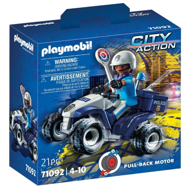 Playmobil Politie Quad (71092)