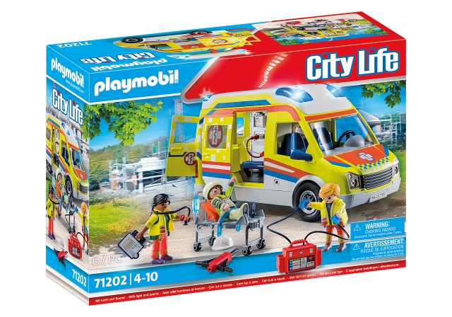 Playmobil Ambulance met licht en geluid (71202)