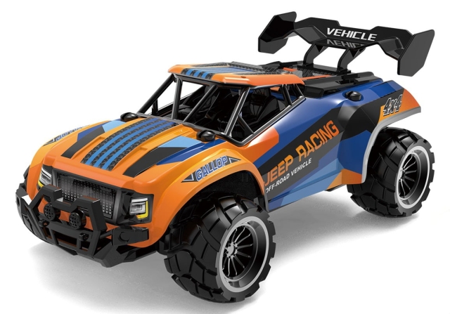 TEC-TOY R/C 1:20 2,4G 3,7V Li-ion - Blauw/oranje
