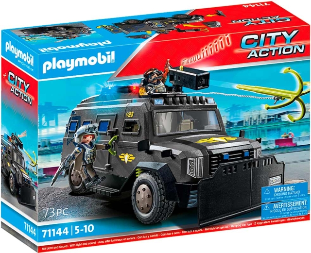 Playmobil Tactische Eenheid - terreinwagen (71144)