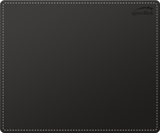 Speedlink NOTARY Soft Touch Muismat, zwart