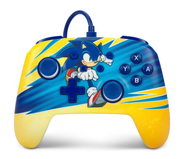 PowerA Verbeterde bedrade controller voor Nintendo Switch - Sonic Boost