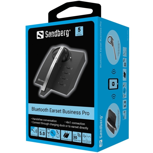 Sandberg Bluetooth Oortelefoon Business Pro