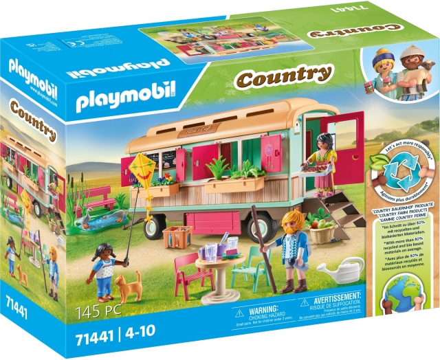 Playmobil Gezellig Woonwagencafé met Moestuin (71441)