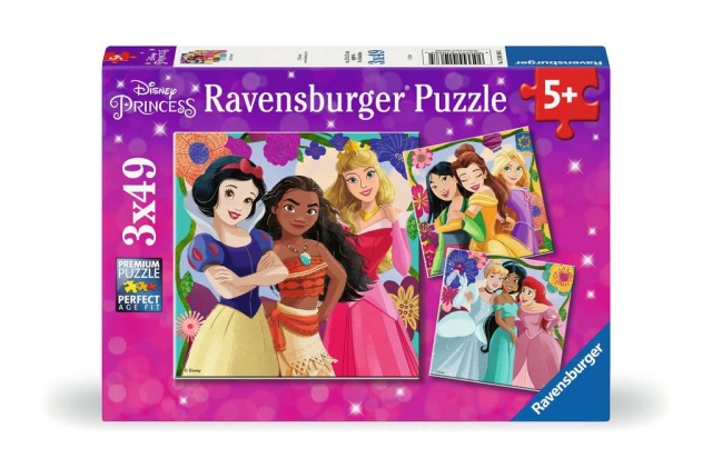 Ravensburger Puzzel Disney Prinses 3x49p