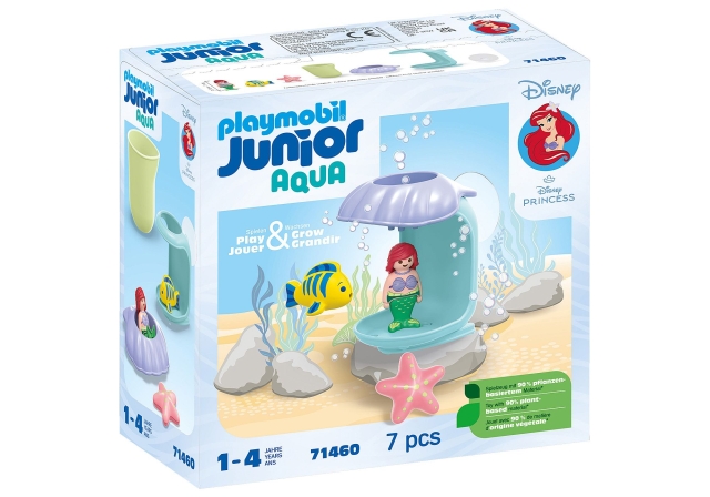 Playmobil JUNIOR & Disney: Schelpen Douche van Ariël (71460)