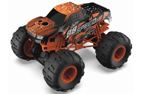 TEC-TOY Snelheidsmonster 1:12, 2,4G 7,4V, gyro & geluid - Oranje (471259)