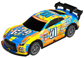 TEC-TOY Champion GT9 w/light R/C 1:22, 27MHz - Geel/Blauw (471250)