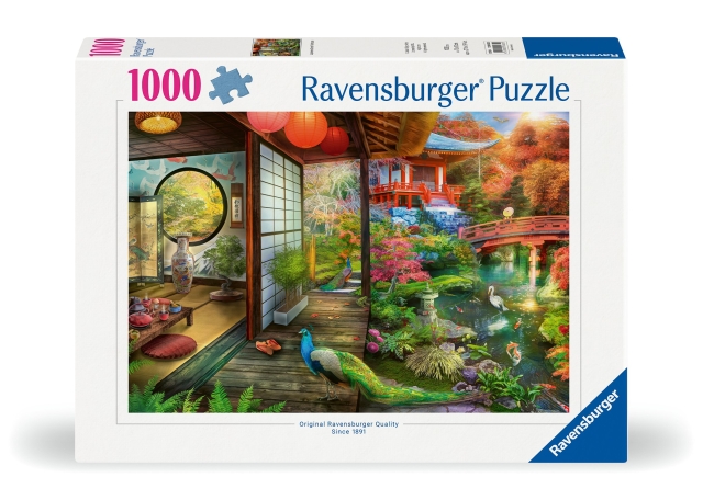 Ravensburger Puzzel Japanse Tuin Theehuis Kyoto 1000p (12000635)