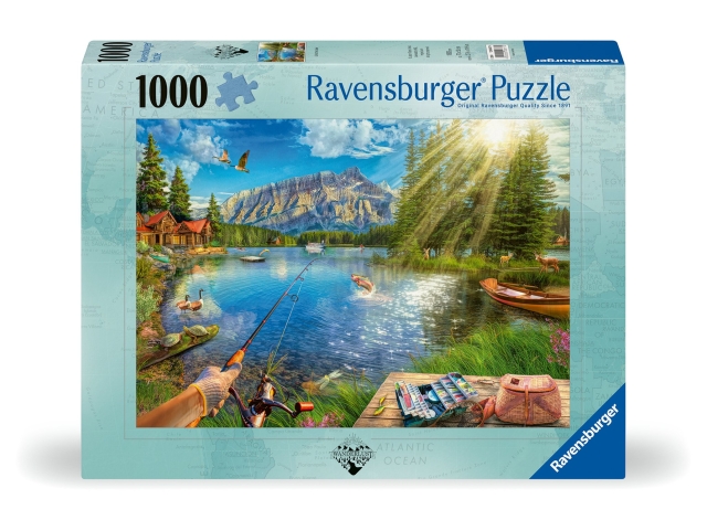 Ravensburger Puzzel Life At The Lake 1000p (12000877)