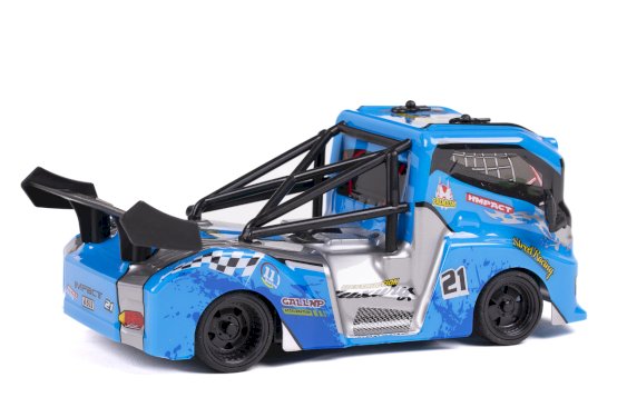 TEC-TOY Premium Vrachtwagen R/C 1:24 2,4GHz - blauw (471424)