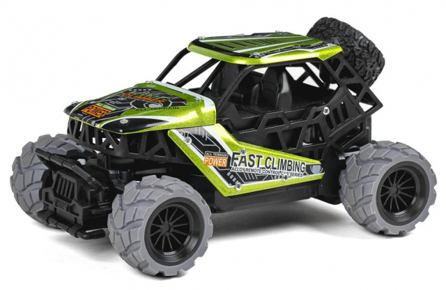 TEC-TOY King Climber R/C 1:18 2,4G 3,7V Li-ion, groen (471416)