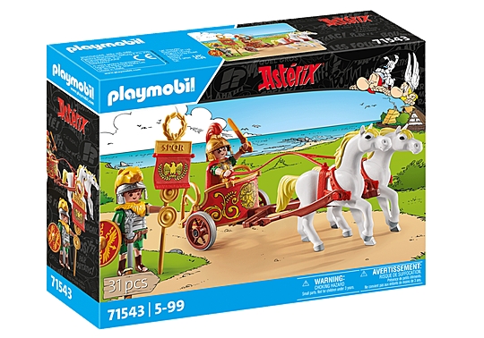 Playmobil Asterix: Romeinse strijdwagen (71543)