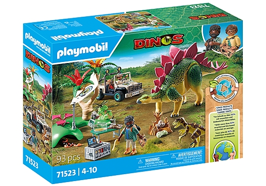 Playmobil Onderzoekskamp met dino