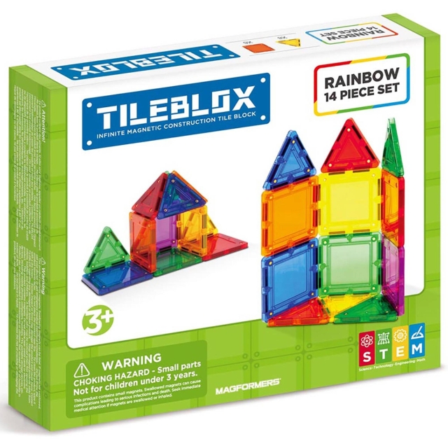Tileblox Regenboog - 14-delige set (3200)