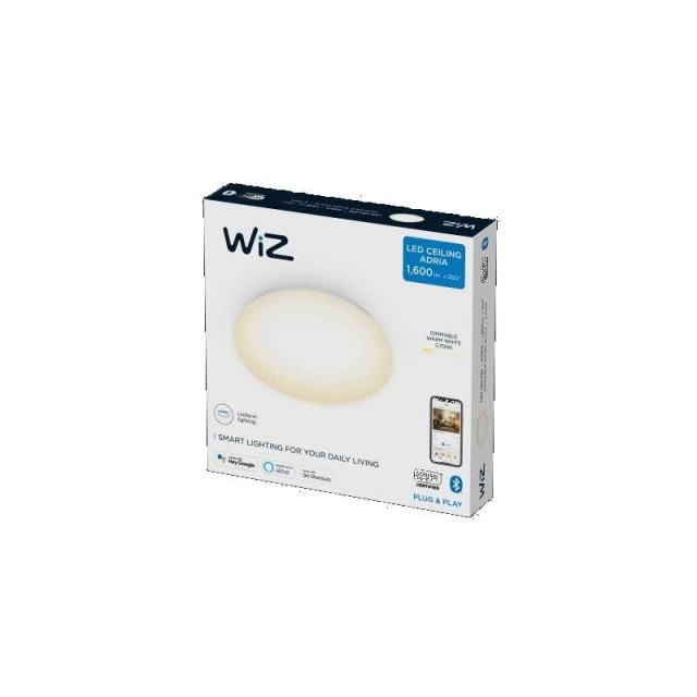 WiZ Adria WiZ Plafond 17W RD 2700K Dim