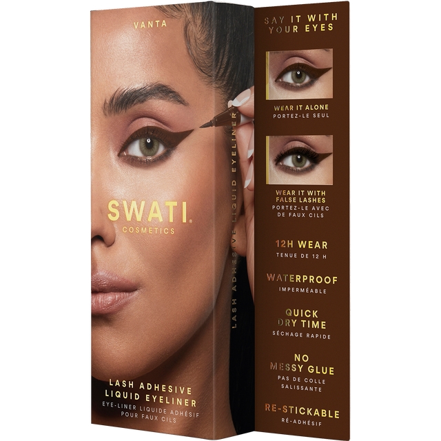 SWATI VANTA Lash Adhesive Vloeibare Eyeliner Bruin