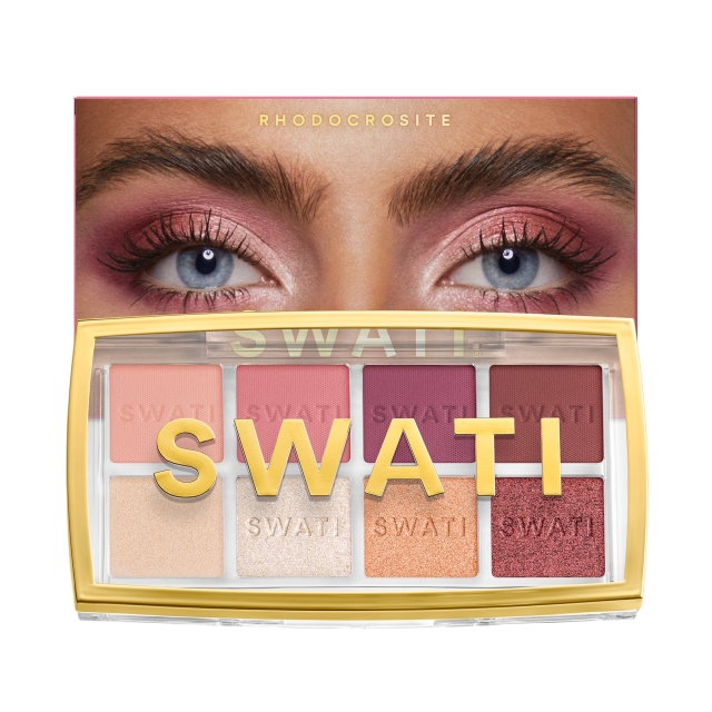 SWATI Rhodochrosiste Oogschaduwpalette