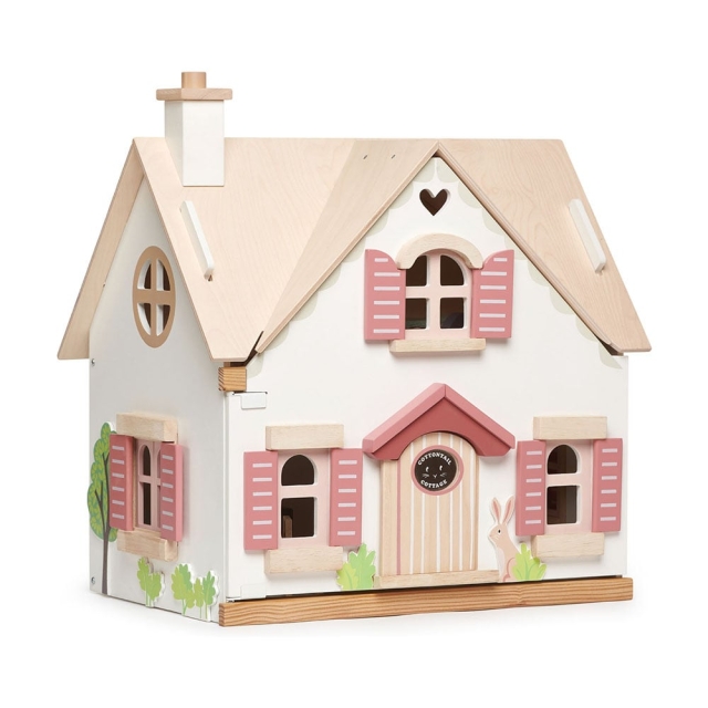 Tender Leaf Poppenhuis met meubels - Cottontail Cottage - (TL8123)