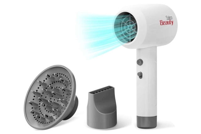 TEGOLE Elektrische haardroger met accessoires (500226)