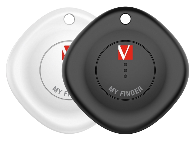 Verbatim My Finder Bluetooth Tracker, Zwart/Wit (2-pack)