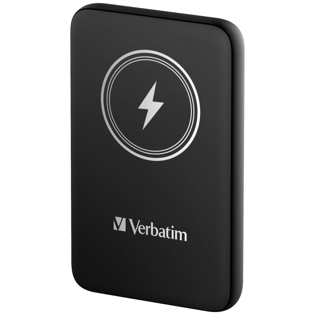 Verbatim Opladen ´n´ Go Magnetische Draadloze Power Bank 10000