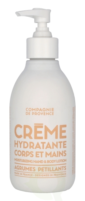 Compagnie De Provence Hand & Body Lotion 300 ml Sparkling Citrus