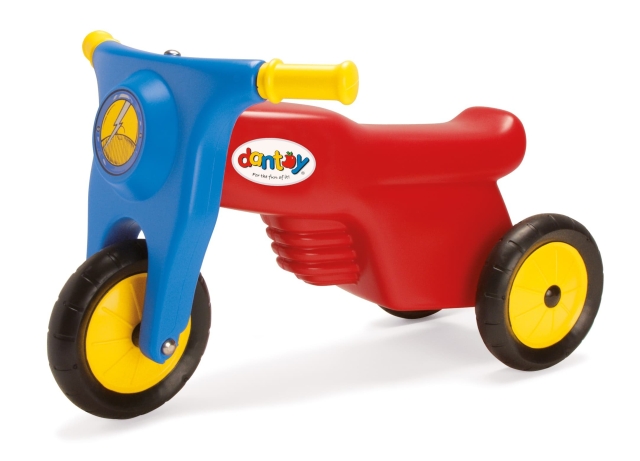 Dantoy Scooter met rubberen wielen, rood (3321)
