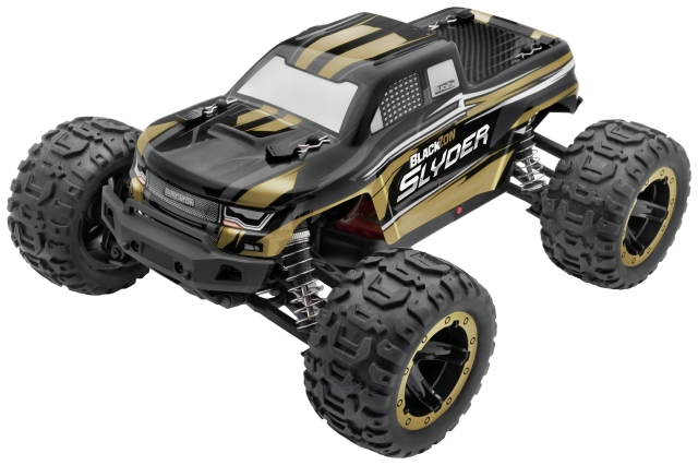 Blackzon Slyder MT 1/16e 4WD elektrische monstertruck - goud (540101)
