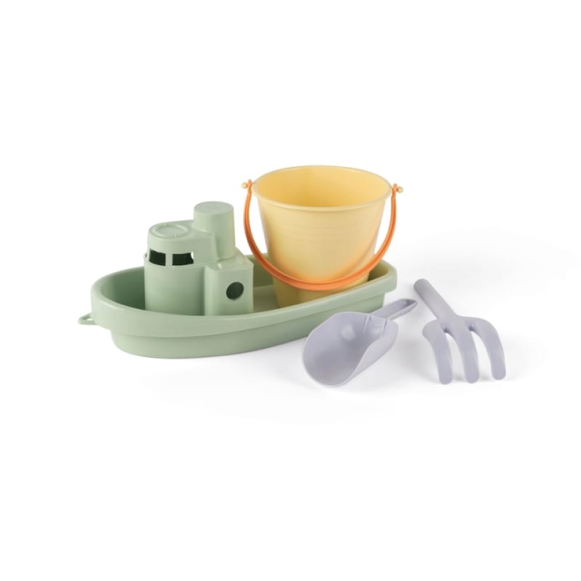 Dantoy Klassieke pastelkleurige boot & emmerset (2740)