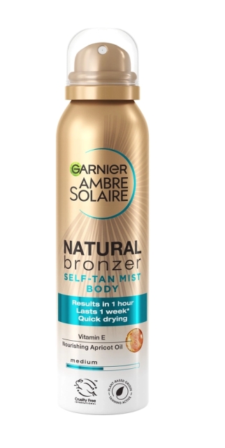 Garnier Natural Bronzer Zelfbruinende Mist Lichaam 150 ml