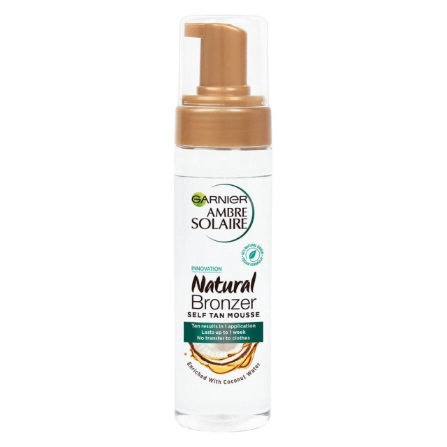 Garnier Ambre Solaire Natuurlijke Bronzer Zelfbruinende Mousse 200 ml