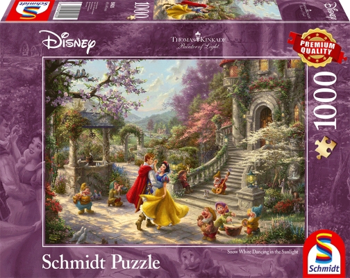 Schmidt Thomas Kinkade: Disney - Dansen met de prins (1000 stukjes) (SCH6255)