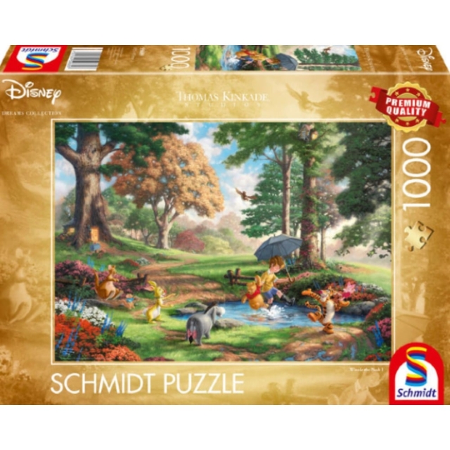 Schmidt Thomas Kinkade: Disney - Winnie de Poeh (1000 stukjes) (SCH6897)