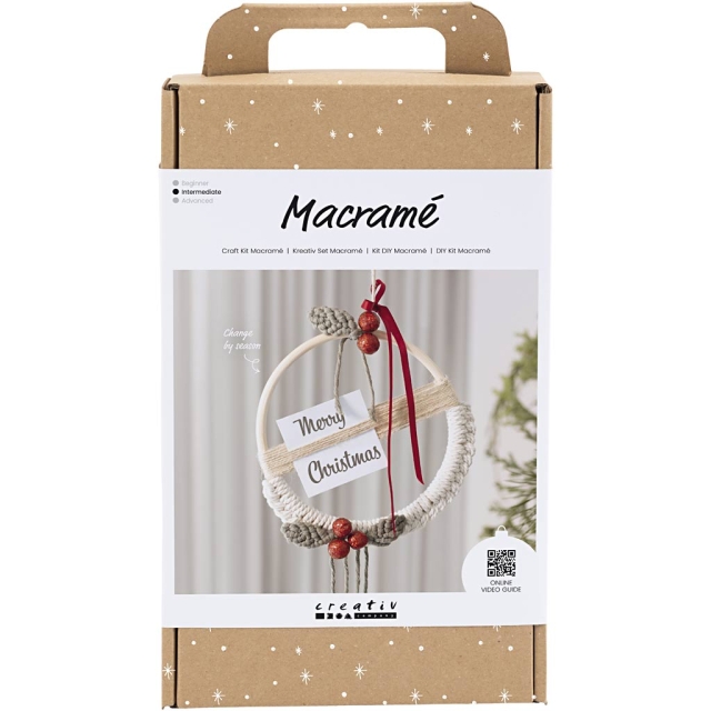 DIY Kit Knutselset - Kerstmis Macramé (977699)