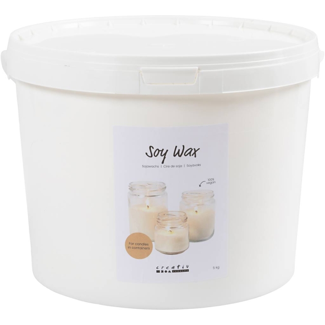DIY Kit Sojawas, voor kaarsen in potten, 5 kg/1 pak (73429)