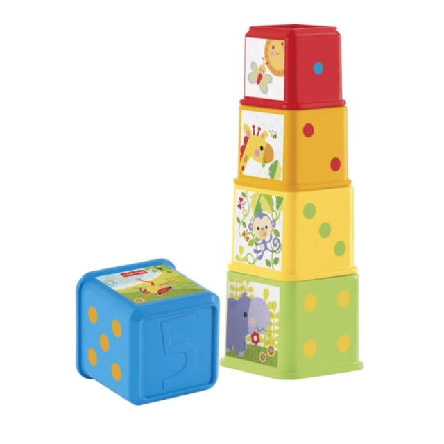 Fisher-Price Stapel & Ontdek Blokken (CDC52)