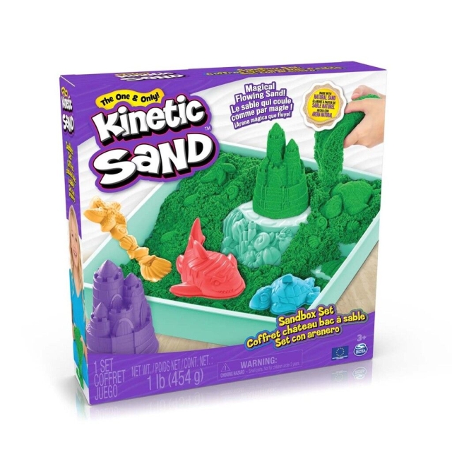 Kinetic Sand Zandbakset - Groen (6067479)