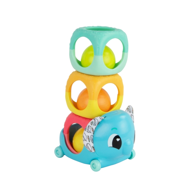 Lamaze Stapel Rammelaar & Rol Blokken - (827464)