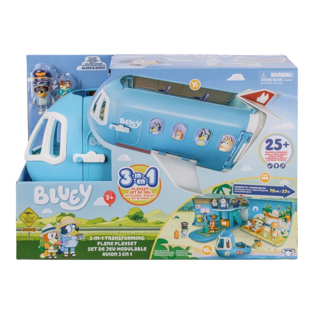 Bluey Bluey escape Convertibel Vliegtuig (90261)