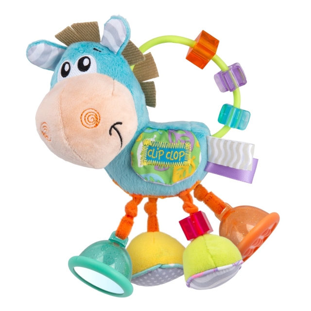 Playgro Clip Clop Activiteitenpaard - Blauw - (10188462)