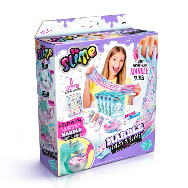 So Slime Marmer Twist en Slijm navulling (2390)