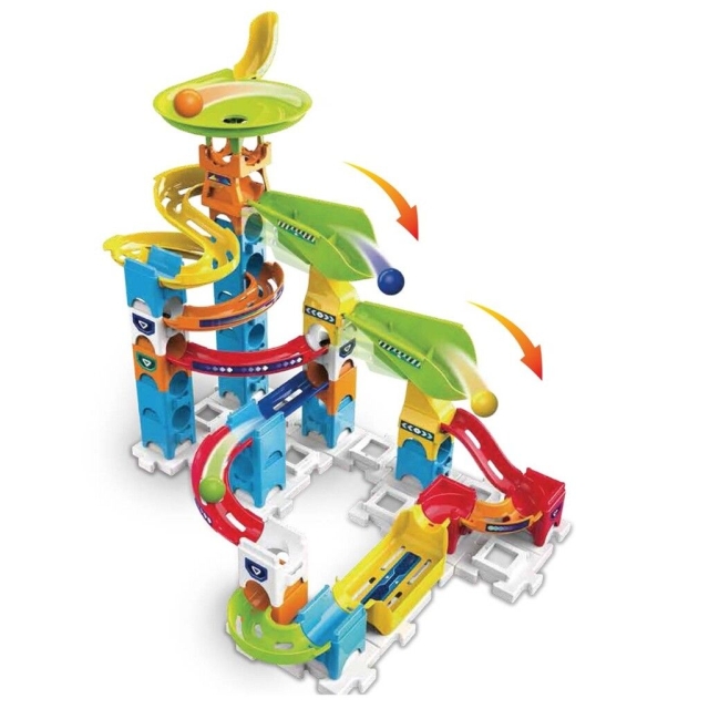VTech Marble Rush Double Drop Set, 47 delig (950-529632)