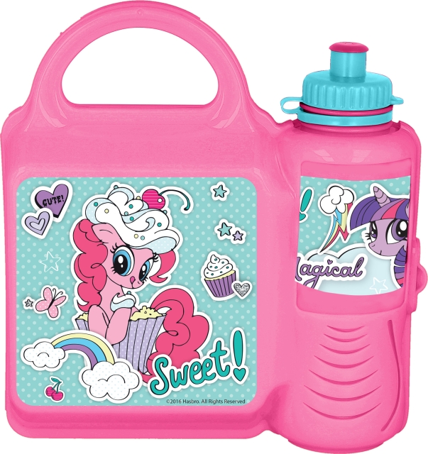 MY LITTLE PONY MY LITTLE PONY Stor - Lunchbox & Waterfles - (80572)