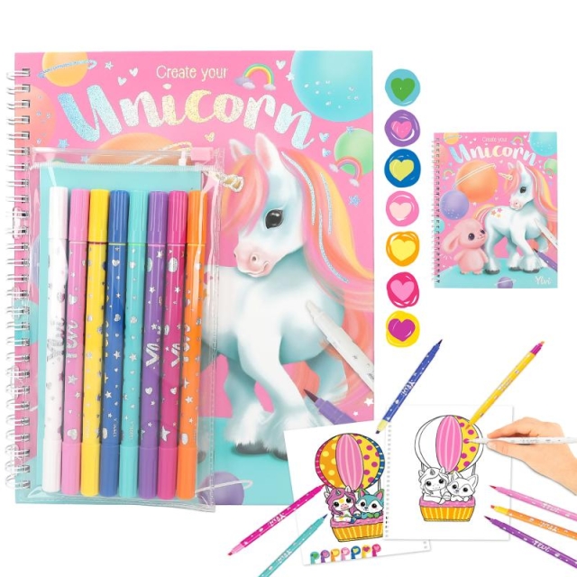 Ylvi & the Minimoomis Ylvi - Kleurboek met pennenset ( 0412930 )