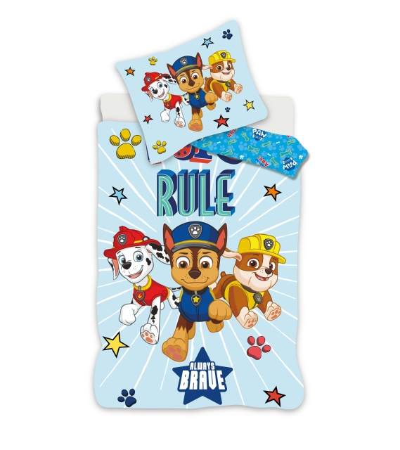 Paw Patrol Beddengoed - Junior Maat 100x140 cm - Beddengoed Junior Paw Patrol