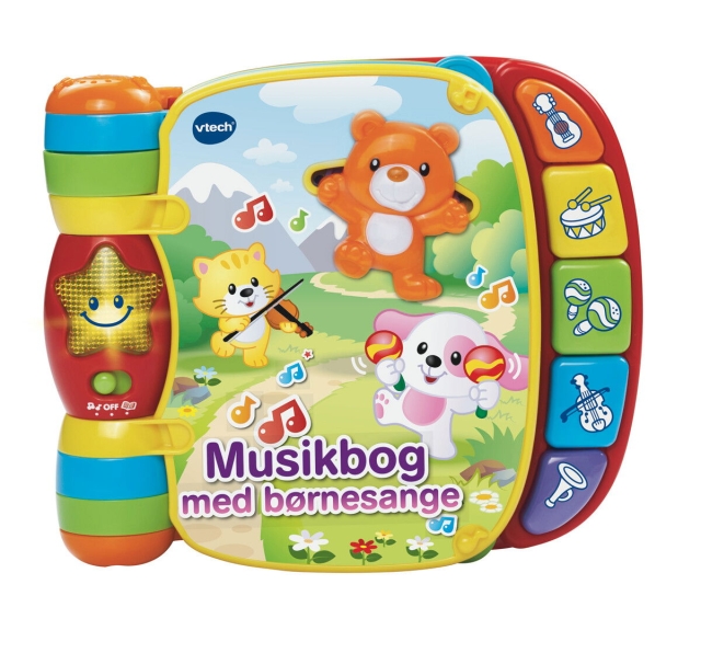 VTech Baby Muziekboek met kinderliedjes (Deens) (950-166732)